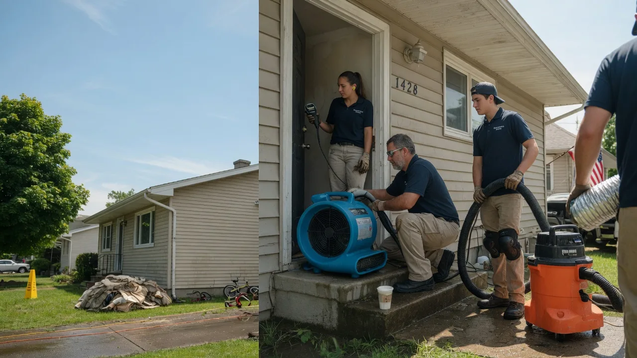 Water Damage Restoration in New Eagle, PA near me